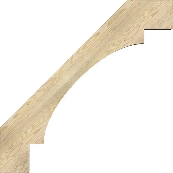 4x22W x 38x22D x 38x22H Douglas Fir Brace T7353
