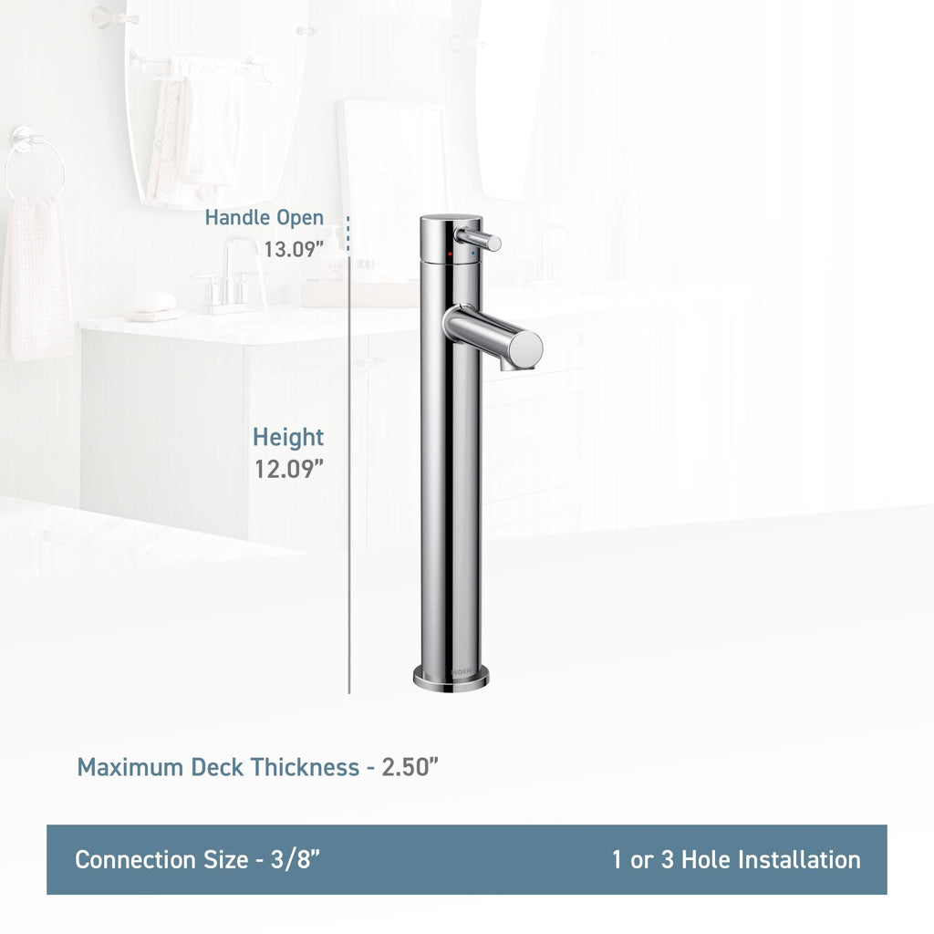 Brushed Gold Vessel Bathroom Faucet C945