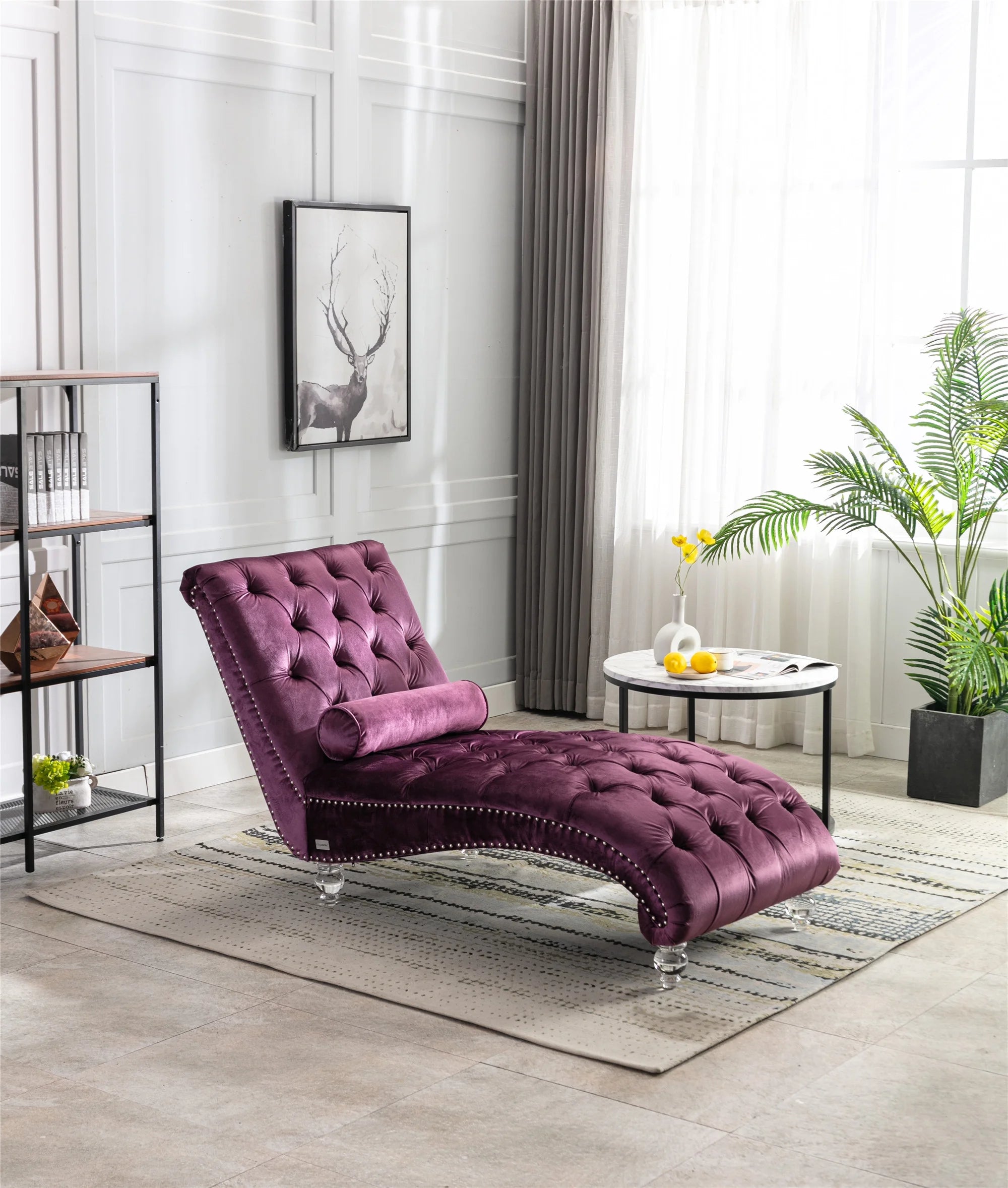 Leisure Sofa with Acrylic Feet A9179