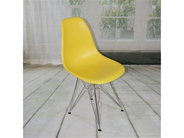 Yellow Side Chair Set of 2 X279