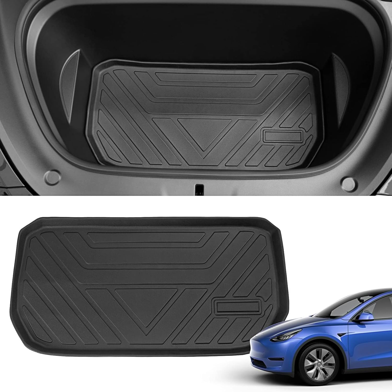 3 PCS Trunk Mat Cargo Liners for Tesla Model Y 5-Seater U987852