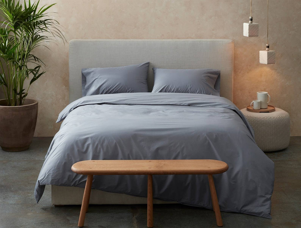 300 Thread Count Organic Percale Fitted Sheet Queen I9680