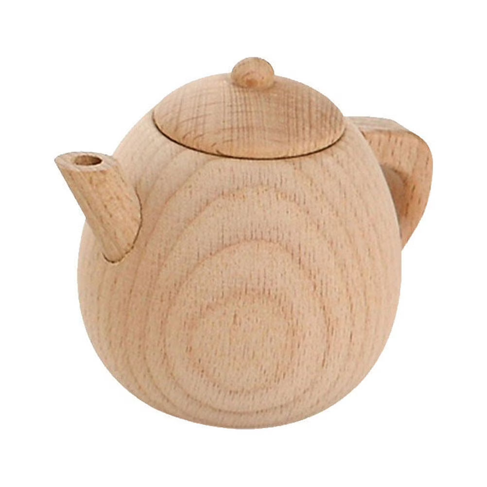 Solid Wood Tea Pot Toy G968464