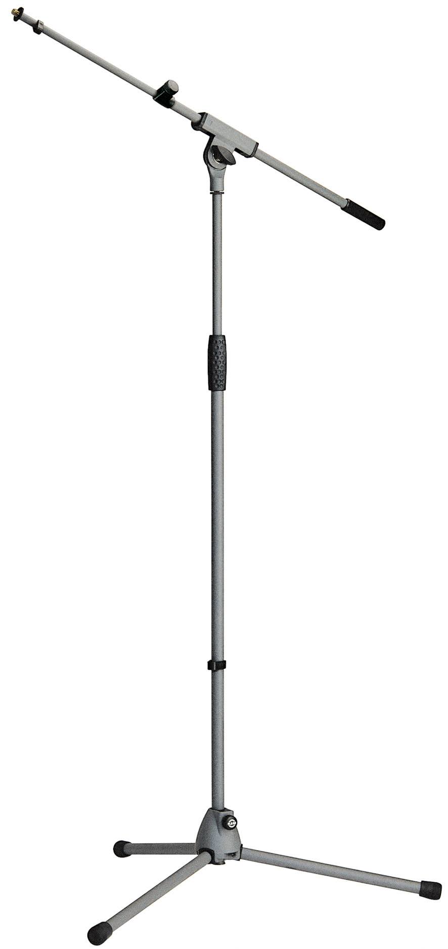 Gray Microphone Stand with Boom N946