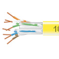 Yellow Bulk CAT 6 Cable - 1000 ft X349