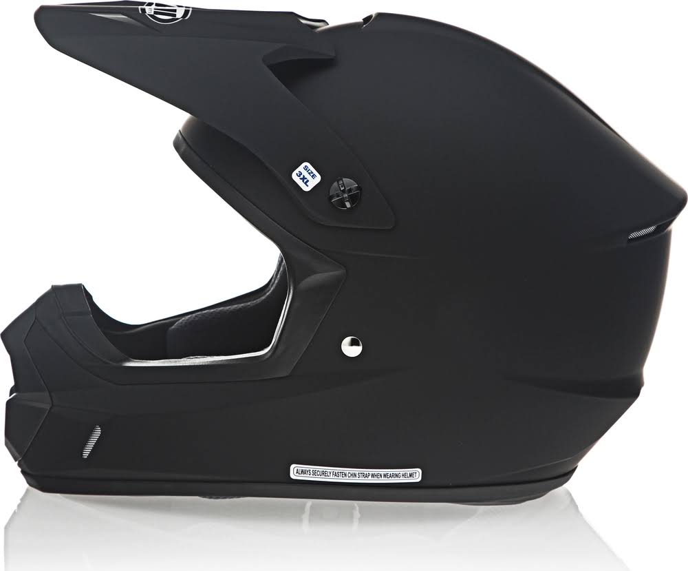 Matte Black Motorcycle Helmet M806409