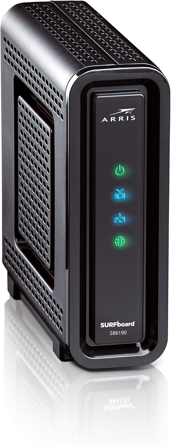 Cable Modem, Black, 800 Mbps U4579