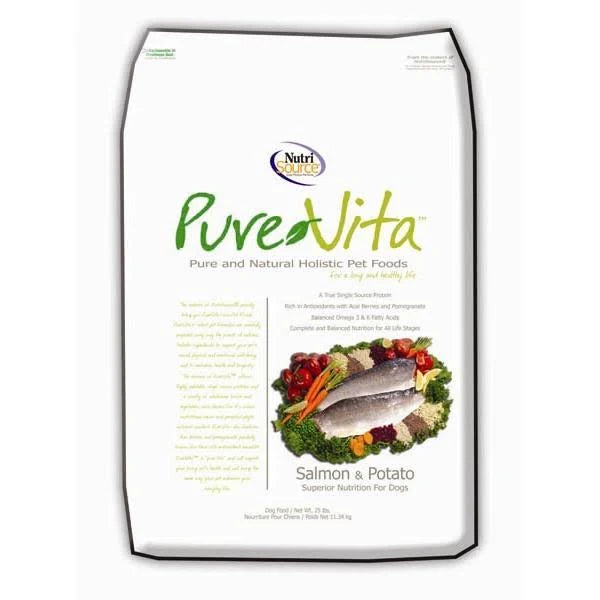 25 lb Salmon & Potato Dry Dog Food E894