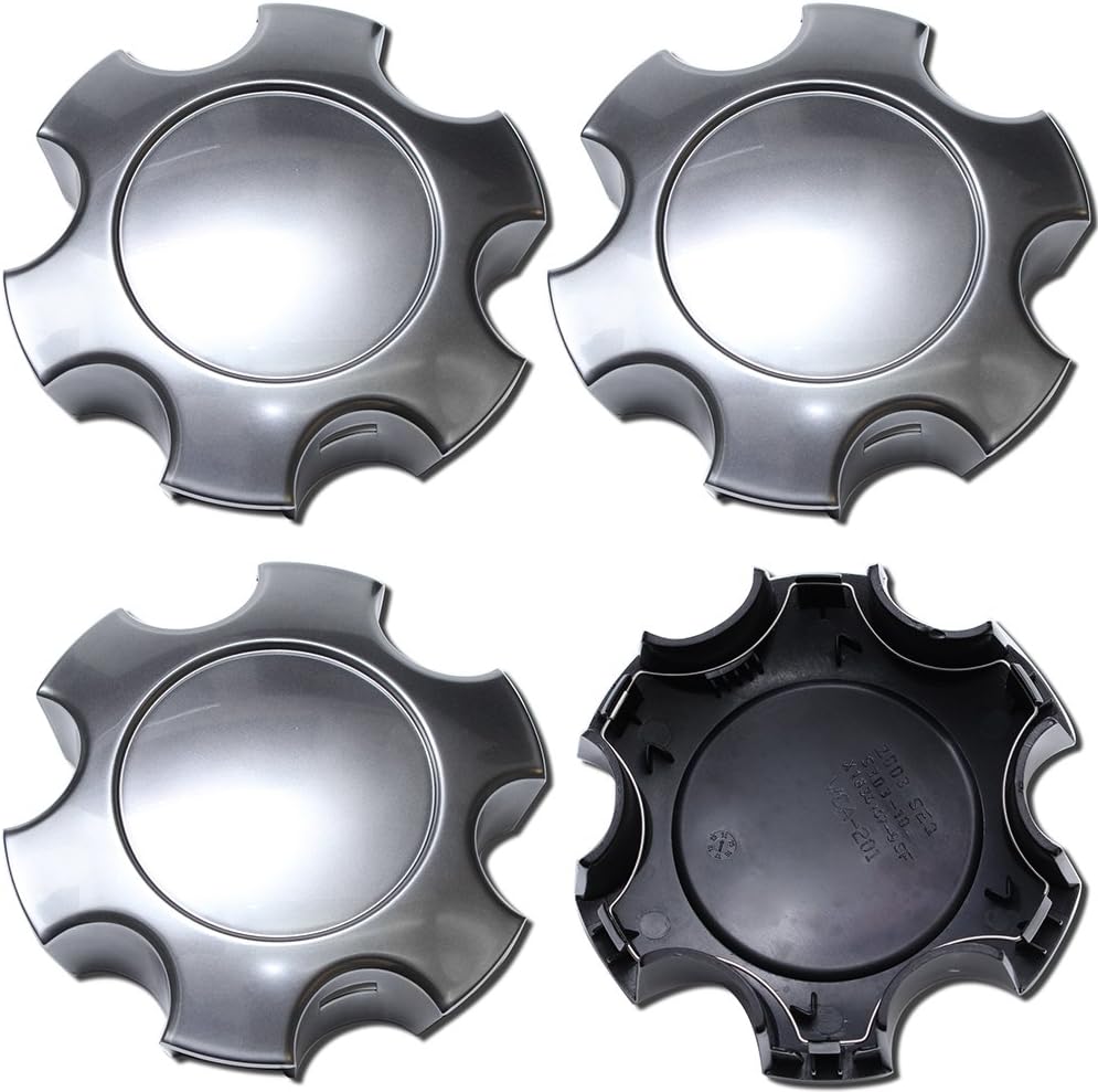 5 1/2 Chrome Wheel Center Caps (Pack of 4) D383