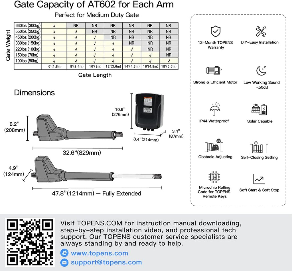 Dual Swing Gate Opener Kit W85100