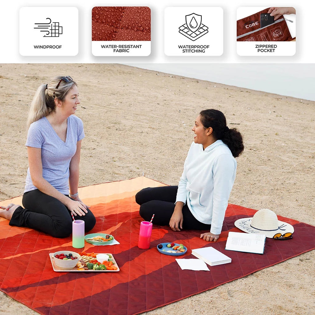 Orange Tent Blanket E86508