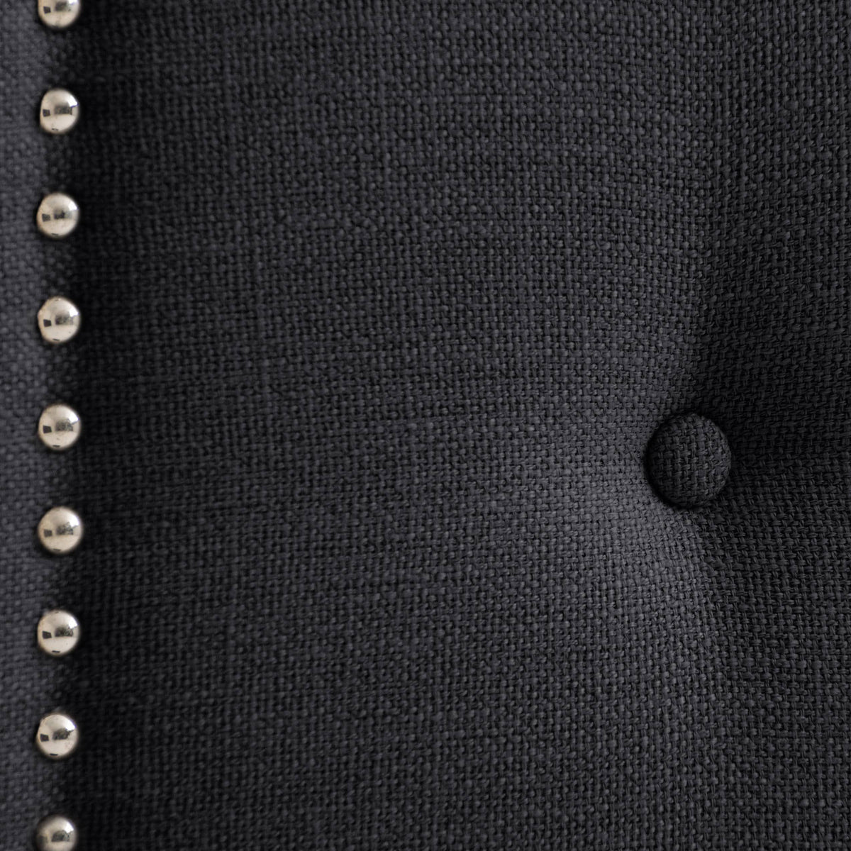 Navy Blue Button Tufted Headboard O1056