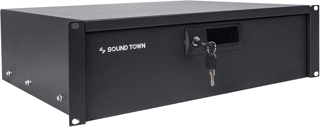 19-inch 3U Locking Rack Drawer with Protection Foam O1497