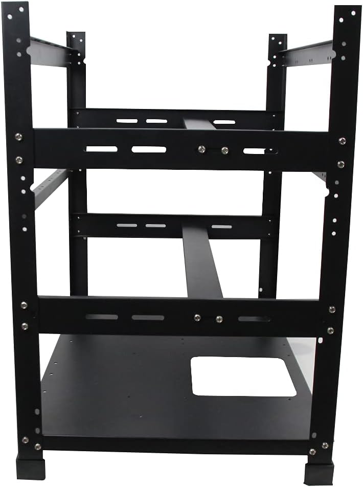 3 Layers Open Mining Frame for 12 GPU Server Rack G6063