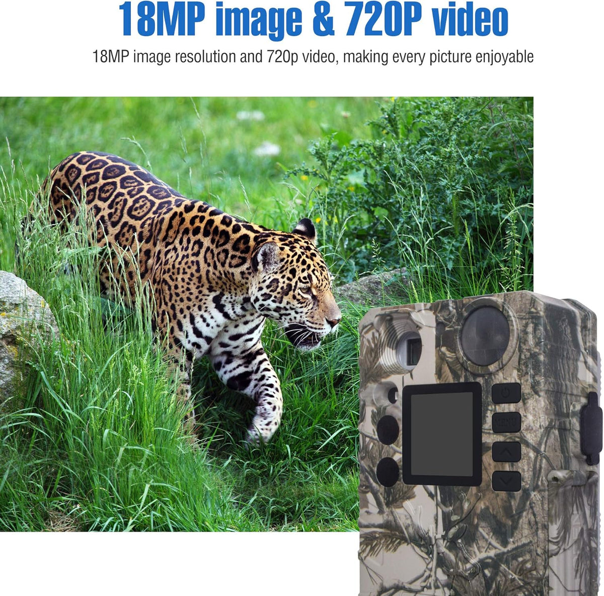 18MP Waterproof Wildlife Game Camera Pack of 2 E192