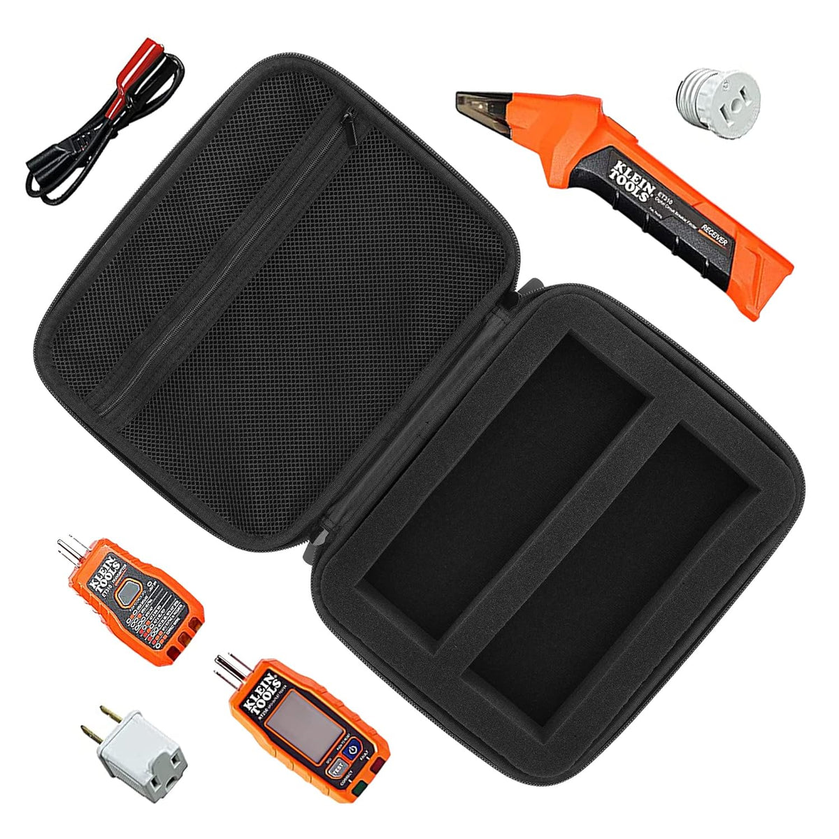 Case for Klein Tools ET310 AC Circuit Breaker Finder with Mesh Pocket Z726211