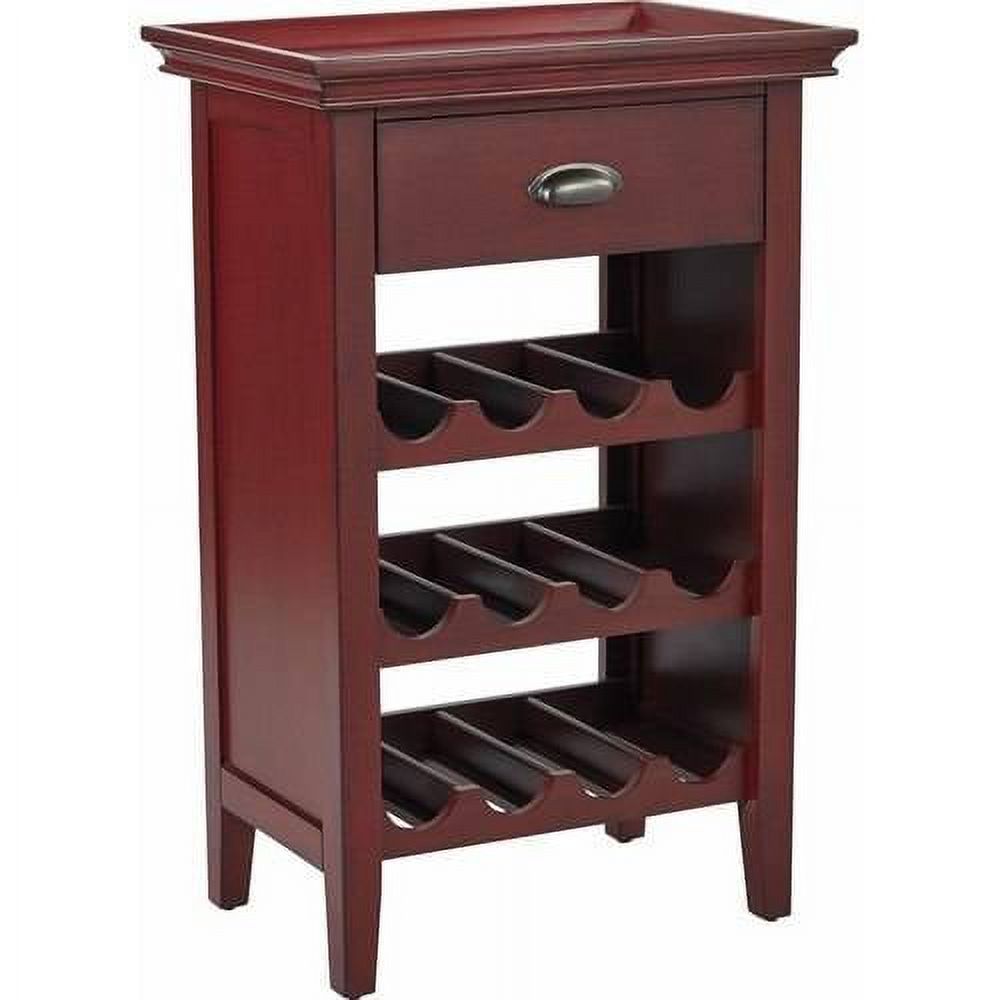 Vintage Wine Finish Wine Cabinet F8044