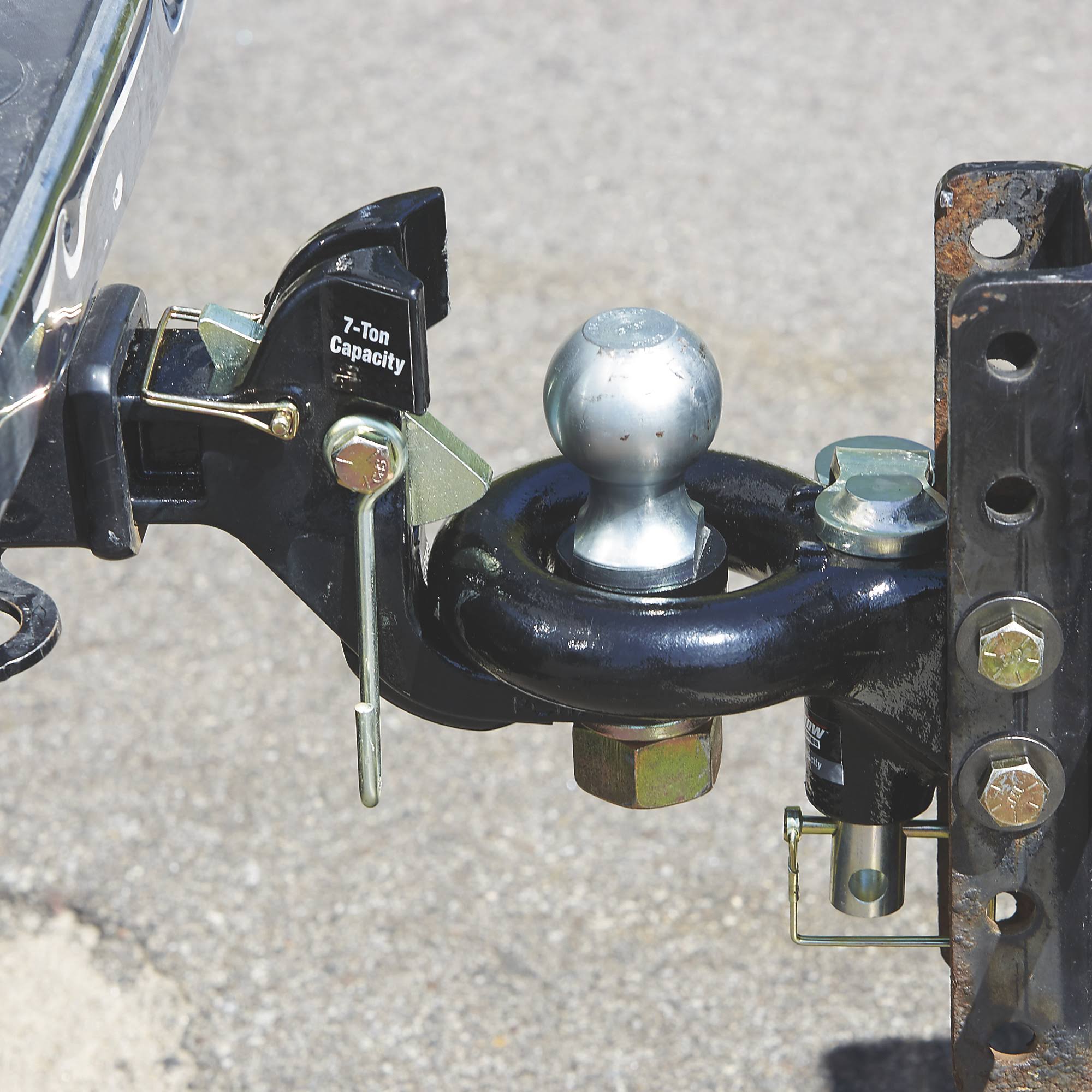 30-Ton Capacity 2.5inch I.D. Locking Lunette Ring A442