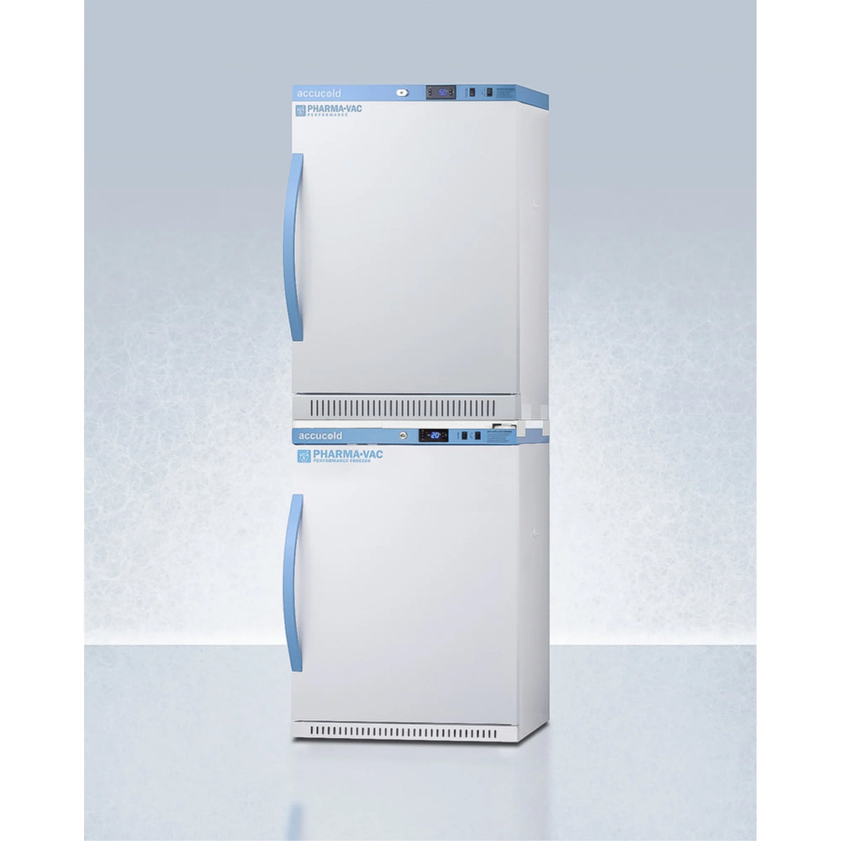 Pharma-Vac stacked vaccine refrigerator/freezer combination C6009