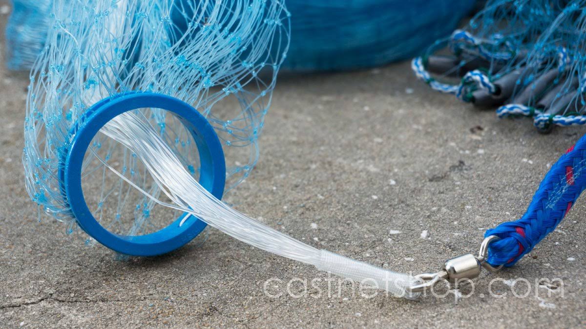 Blue 5' Radius Cast Net X846