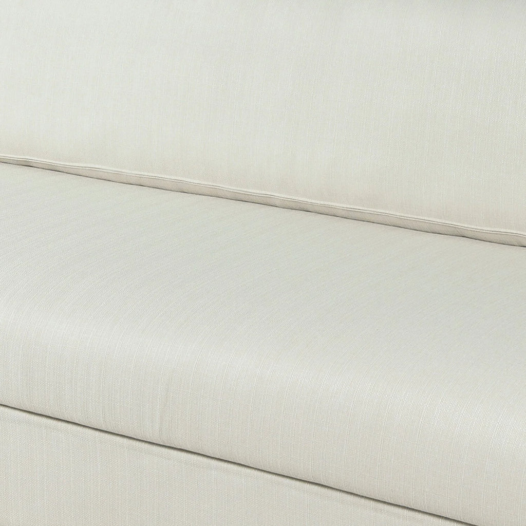 White Fabric Upholstery Sofa Q168