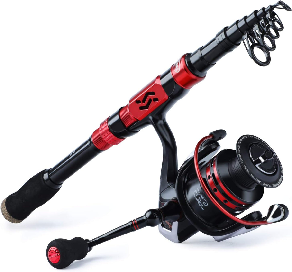 Telescopic Fishing Rod Combos with Spinning Reels Fishing Carrier Bag L149153