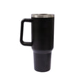 40 oz Insulated Reusable Stainless Steel Tumbler with Handle and Straw Lid X800