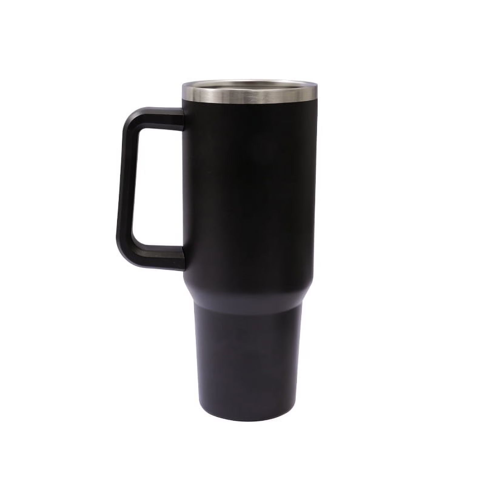 40 oz Insulated Reusable Stainless Steel Tumbler with Handle and Straw Lid X800
