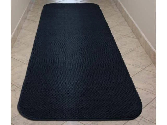 Navy Blue Skid-Resistant Carpet Runner 20 ft. x 36 in. Y620