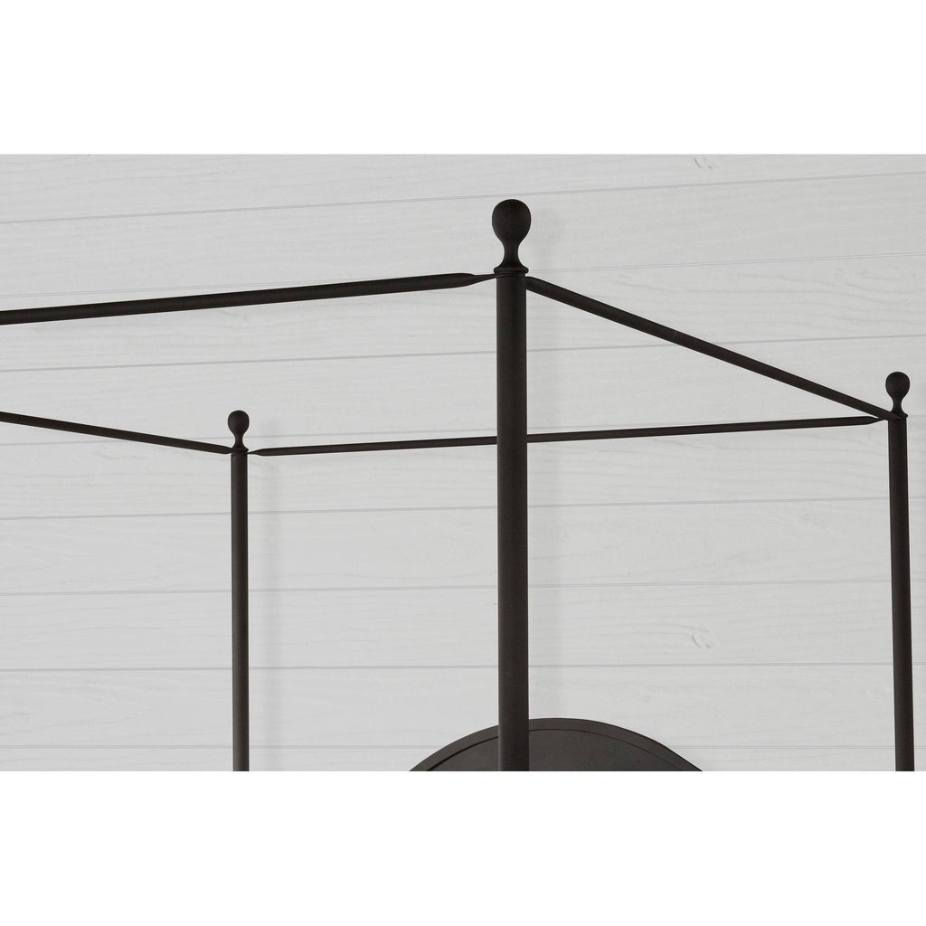 King Metal Canopy Bed G7339