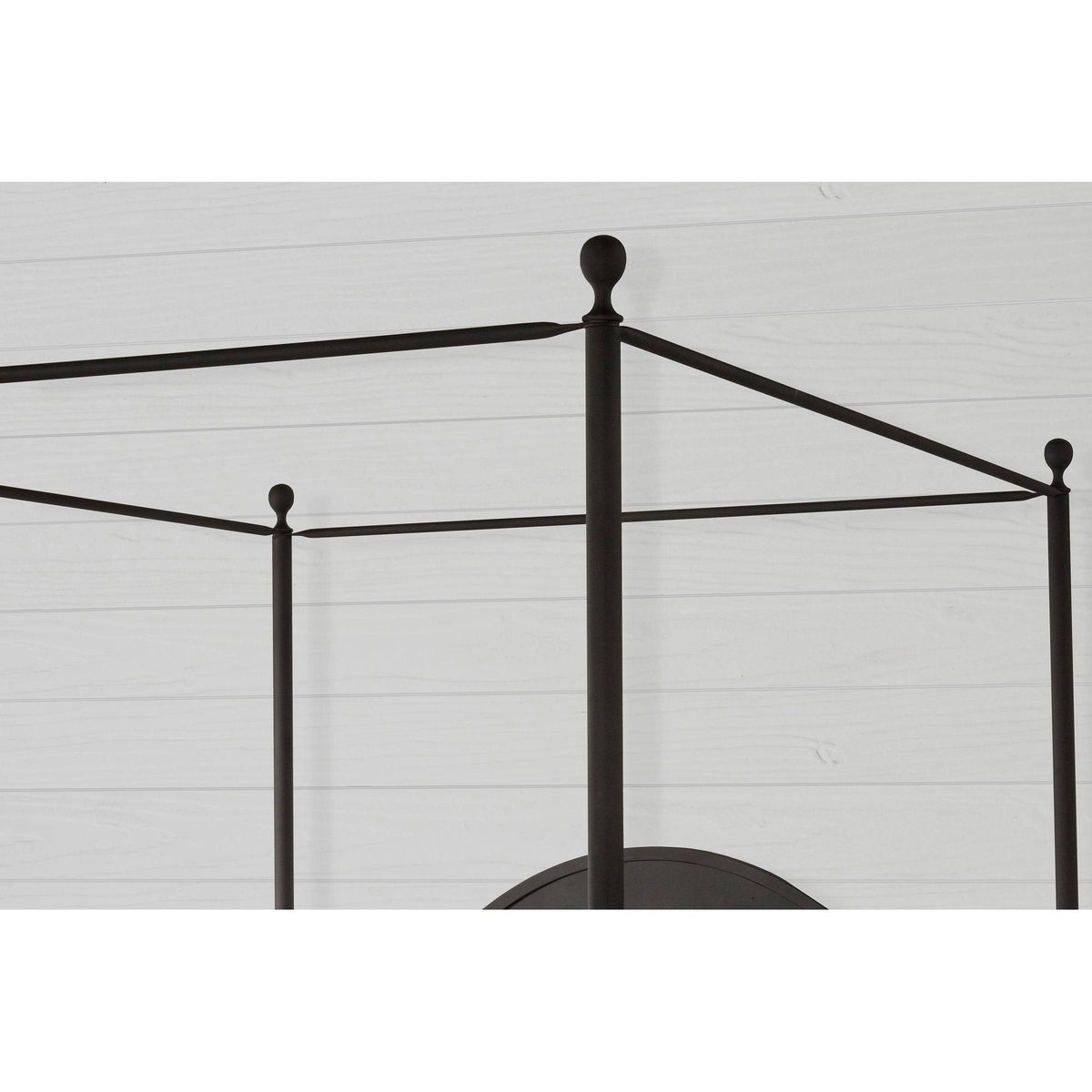 King Metal Canopy Bed G7339