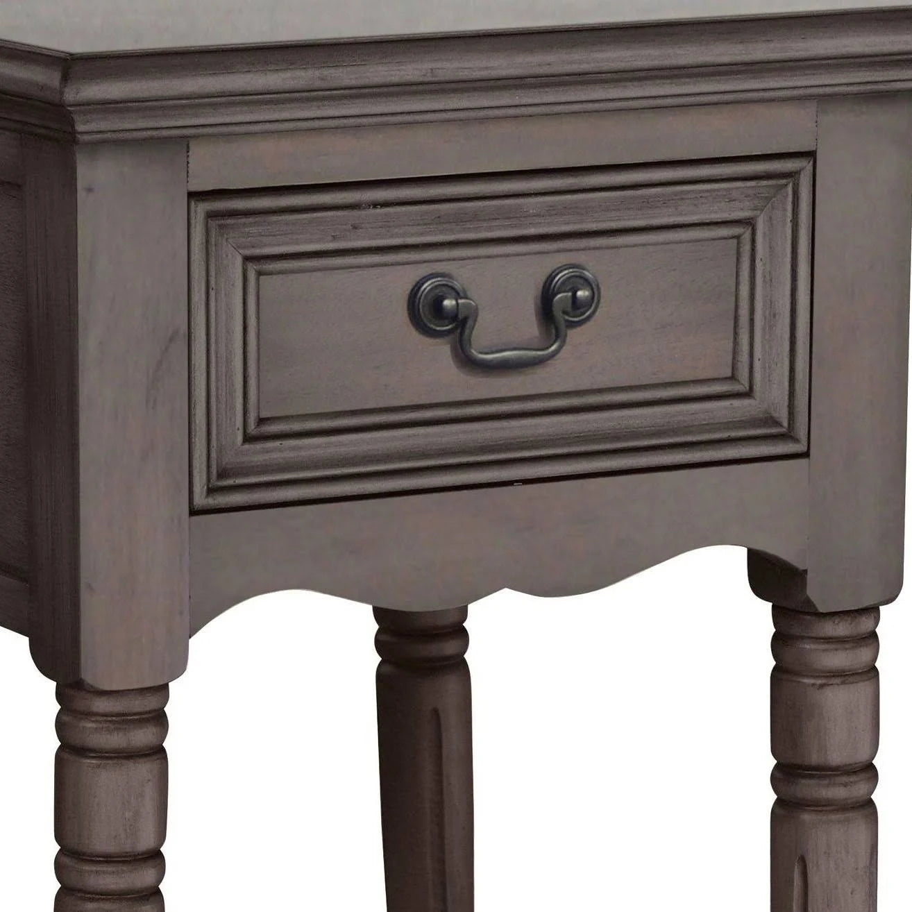 Antiqued Solid Wood Night Stand H648474