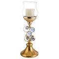 18 inch Gold Candle Holder G730