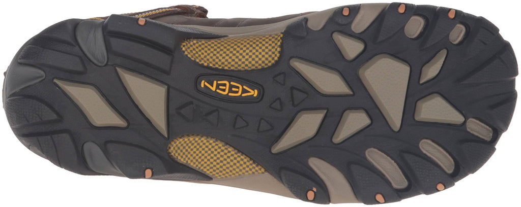 Waterproof Wide Cascade Brown/Golden Yellow Hiking Shoes E92402