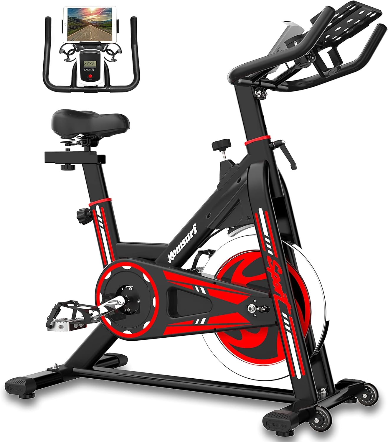 Exercise Bike with 35 LBS Flywheel Z8707