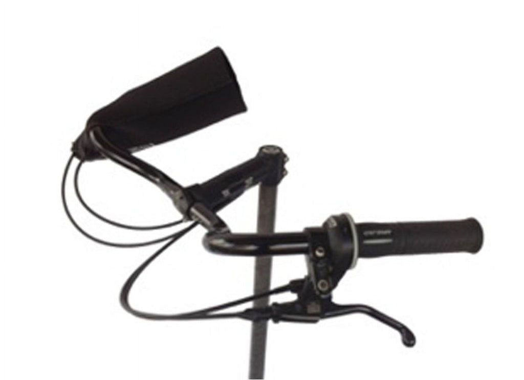 Black Handlebar Mittens U987