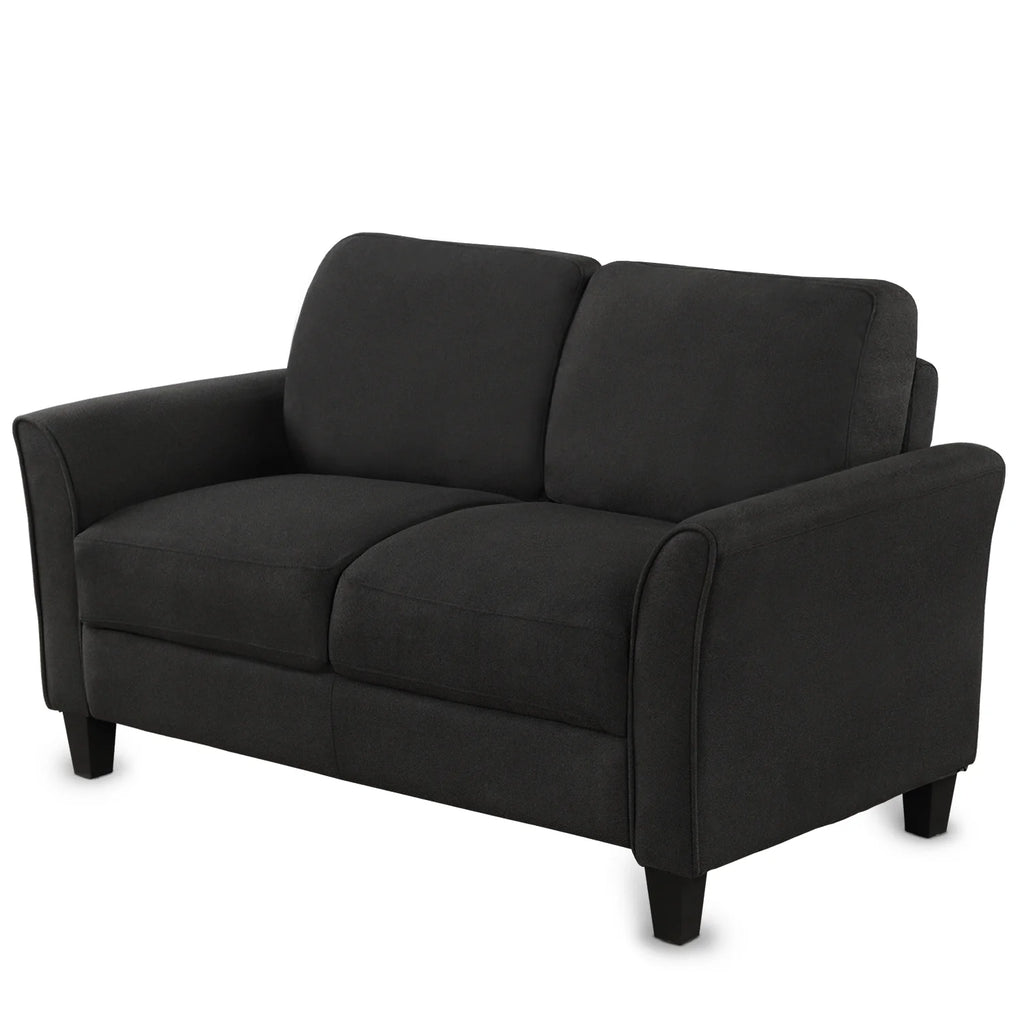 Black Double Seat Sofa Chair G2953