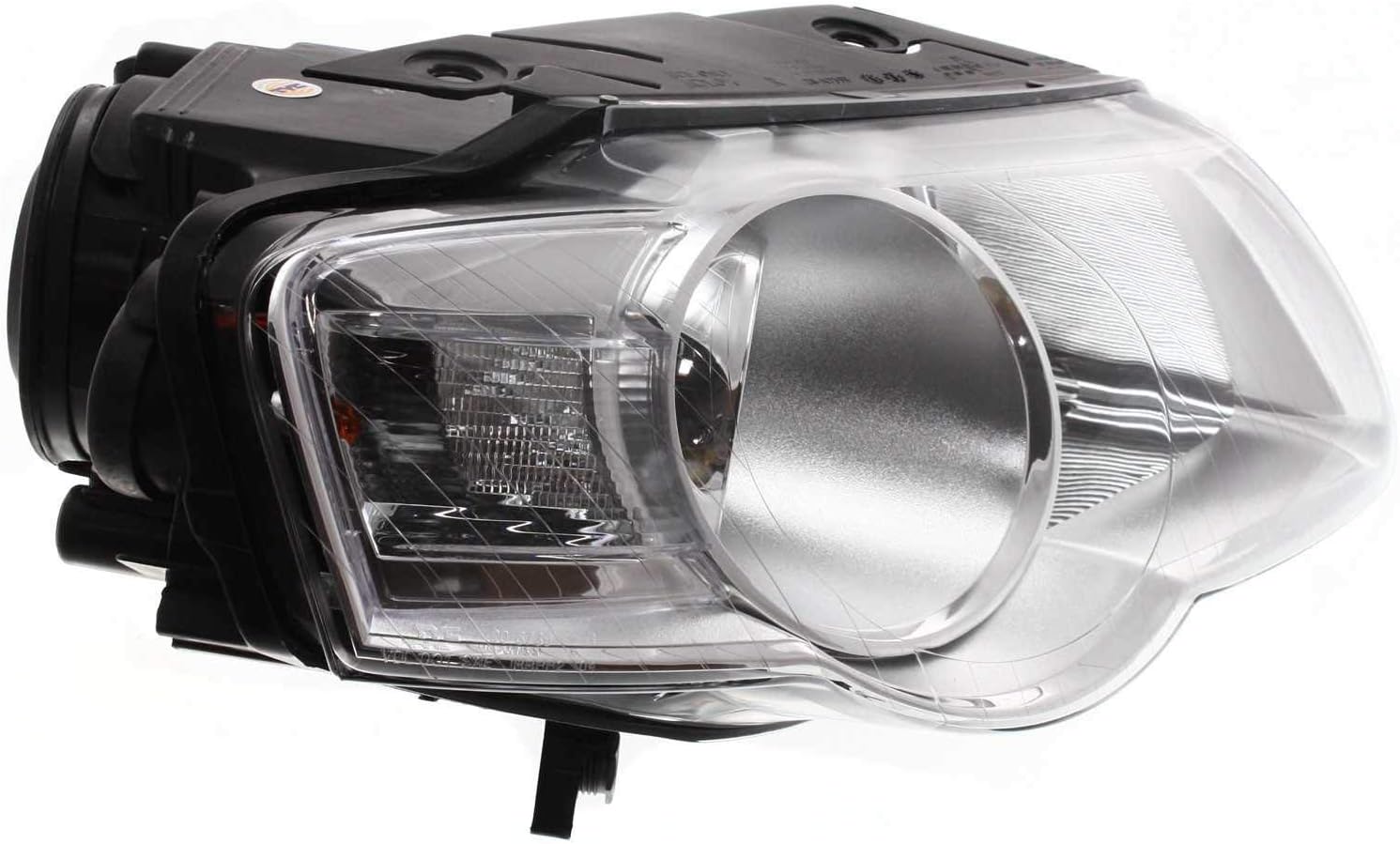 Headlight Assembly Set of 2 Clear Lens V1218