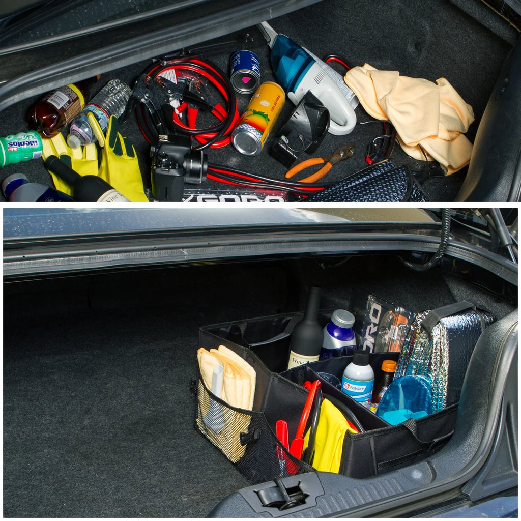 Auto Trunk Storage Organizer Bin with Pockets M471