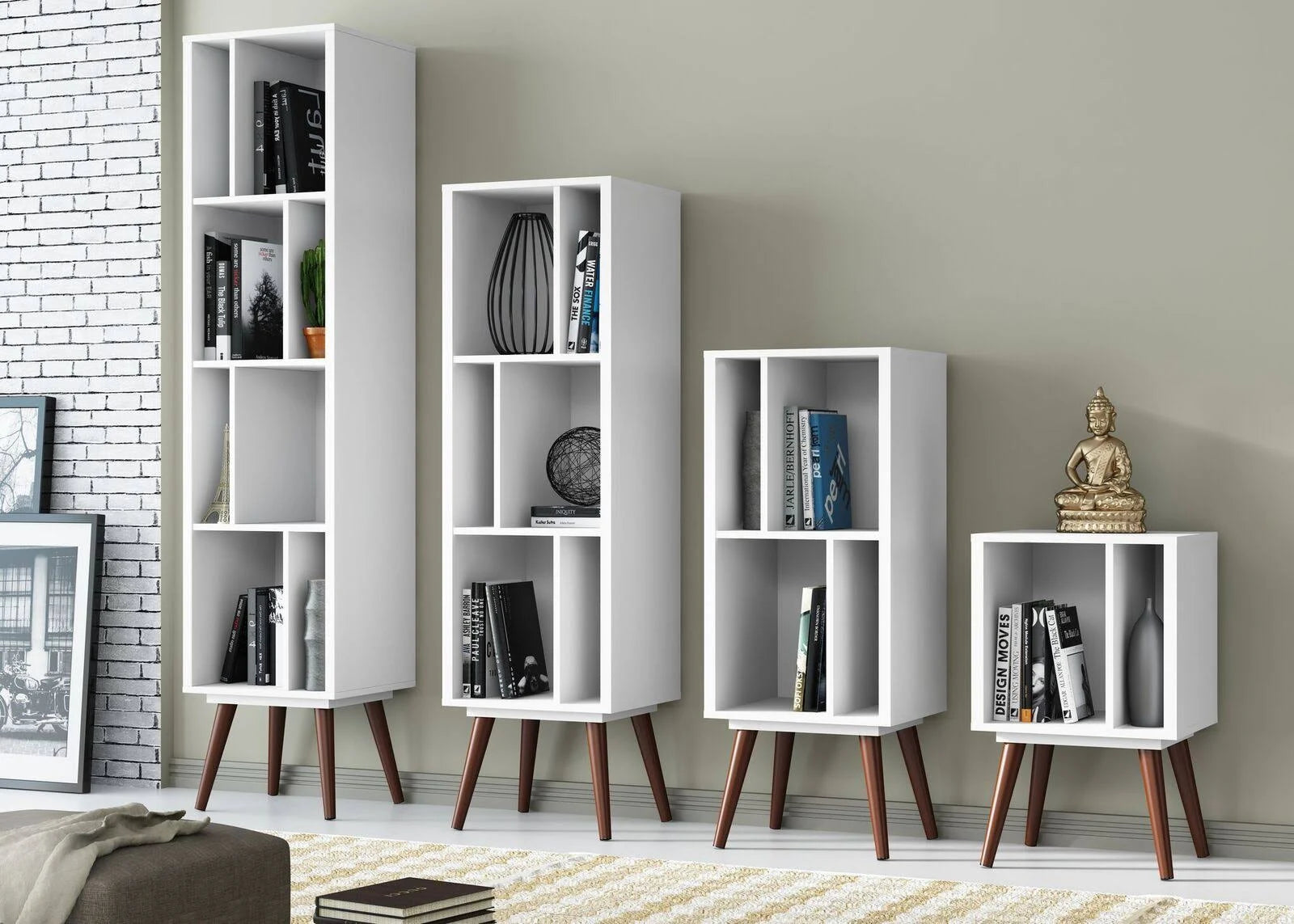 Tall Cubby Bookcase P1486