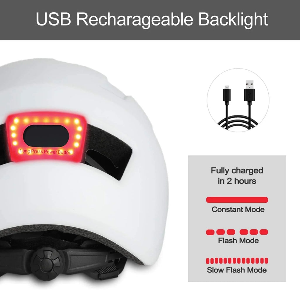 Bike Helmet with Light Road Bicycle Helmet L50489
