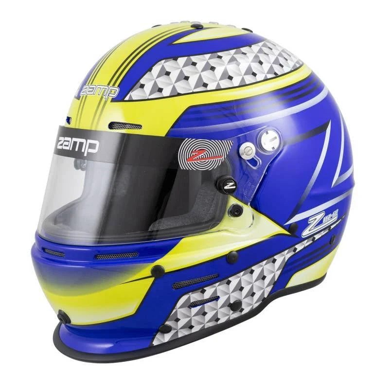 Blue/Green Graphic Helmet X7105