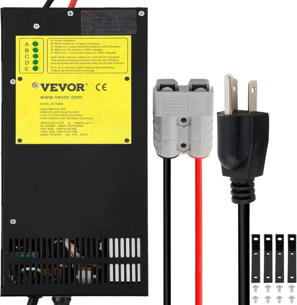 RV Power Converter Charger 110 Volt AC to 12 Volt DC 1500W N432556