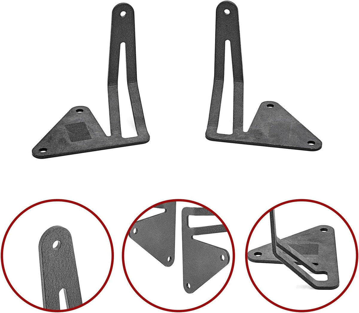 32'' 150W LED Light Bar Hidden Bumper Mount Bracket G648565