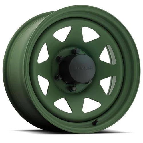 Camo Green 8-Spoke Wheels O612