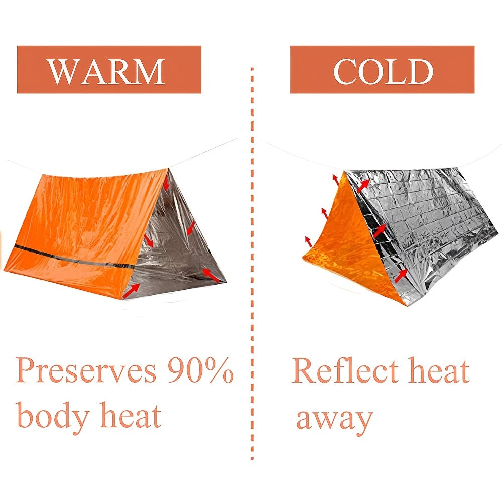 Waterproof Emergency Tube Tent Shelter for Two People I686647