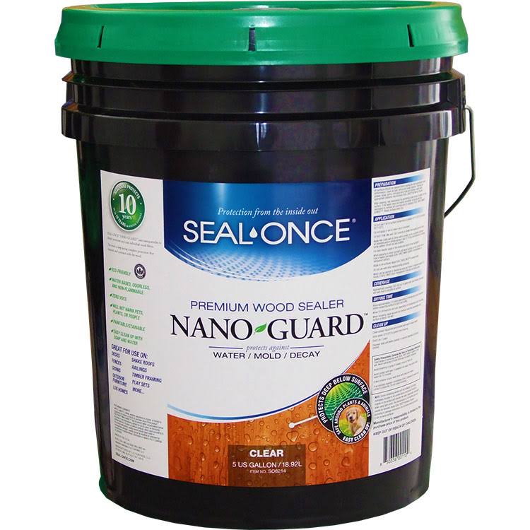 Clear 5-Gallon Wood Sealer S3305
