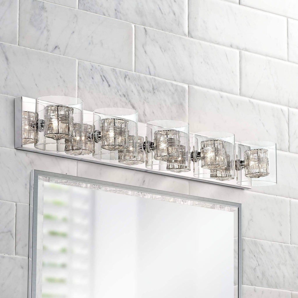 Wrapped Wire Bathroom Light Y744