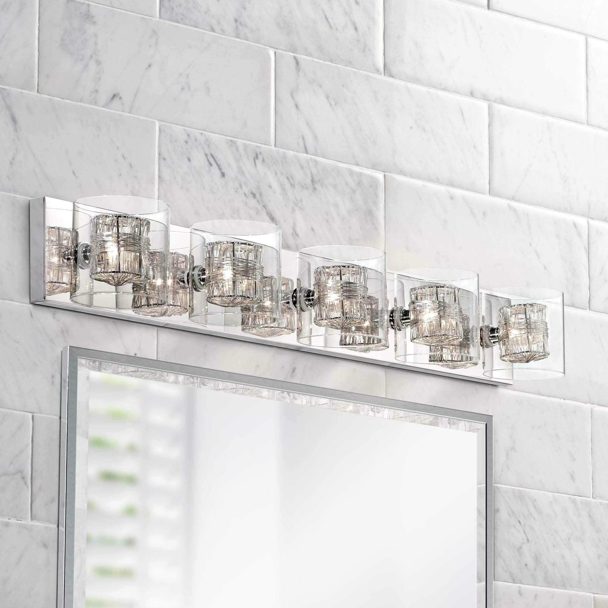 Wrapped Wire Bathroom Light Y744