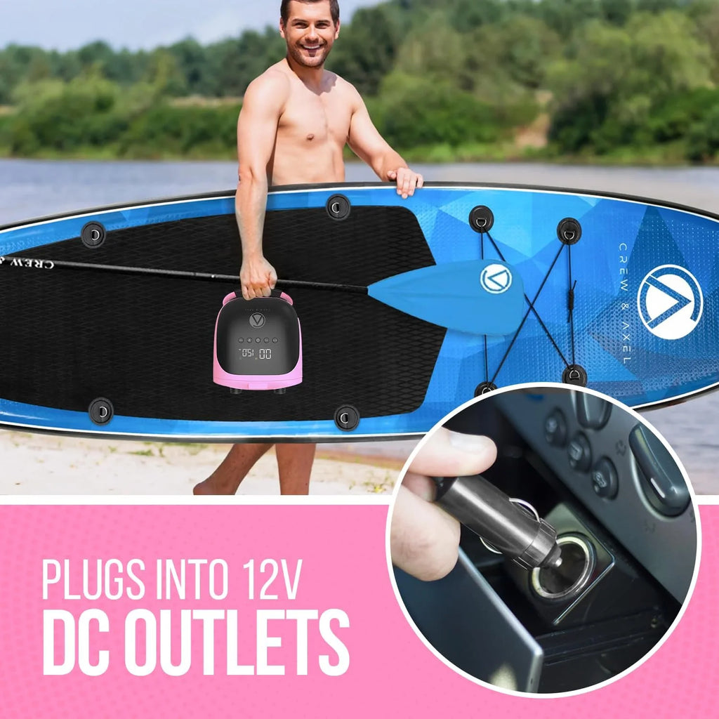 20 PSI Electric Paddle Board Pump with Auto Shut Off A938139